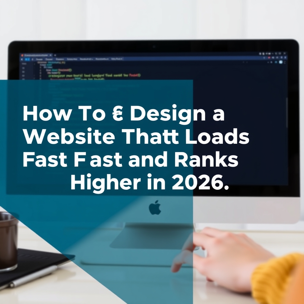How to Design a Website That Loads Fast and Ranks Higher in 2026 - fast loading website design